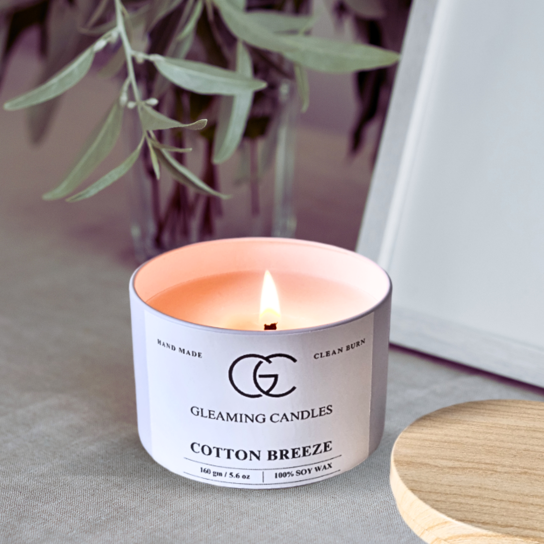Cotton Breeze Scented Candle
