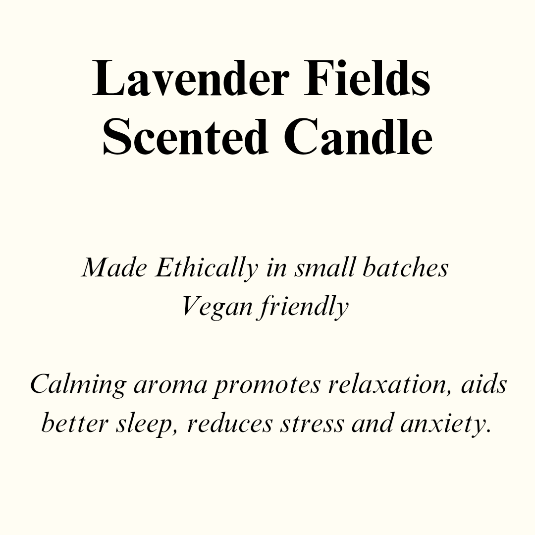Lavender Scented Candle (Jar)