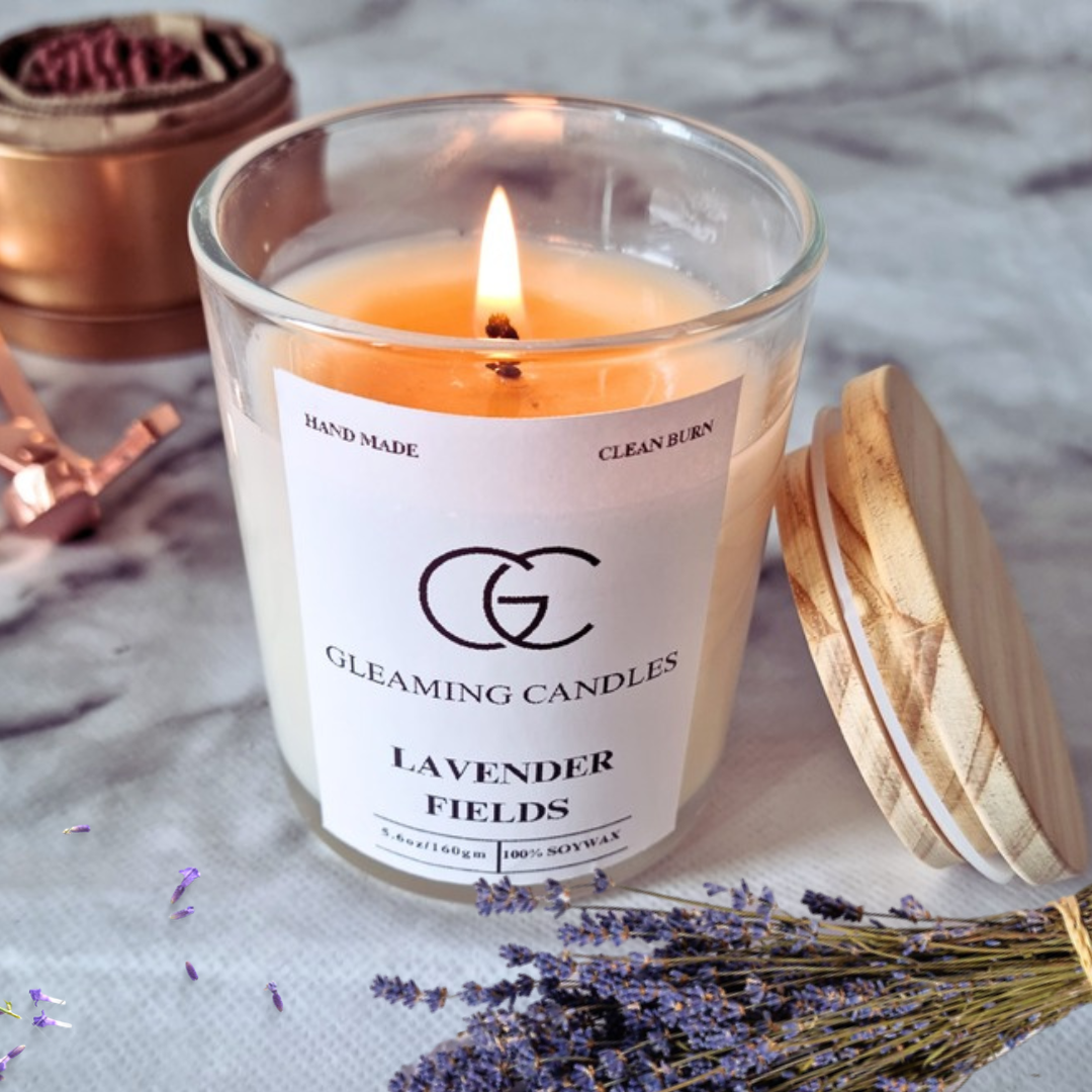 Lavender Scented Candle (Jar)