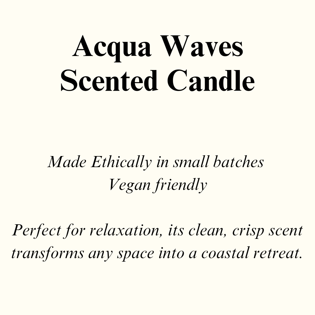 Acqua Waves Scented Candle