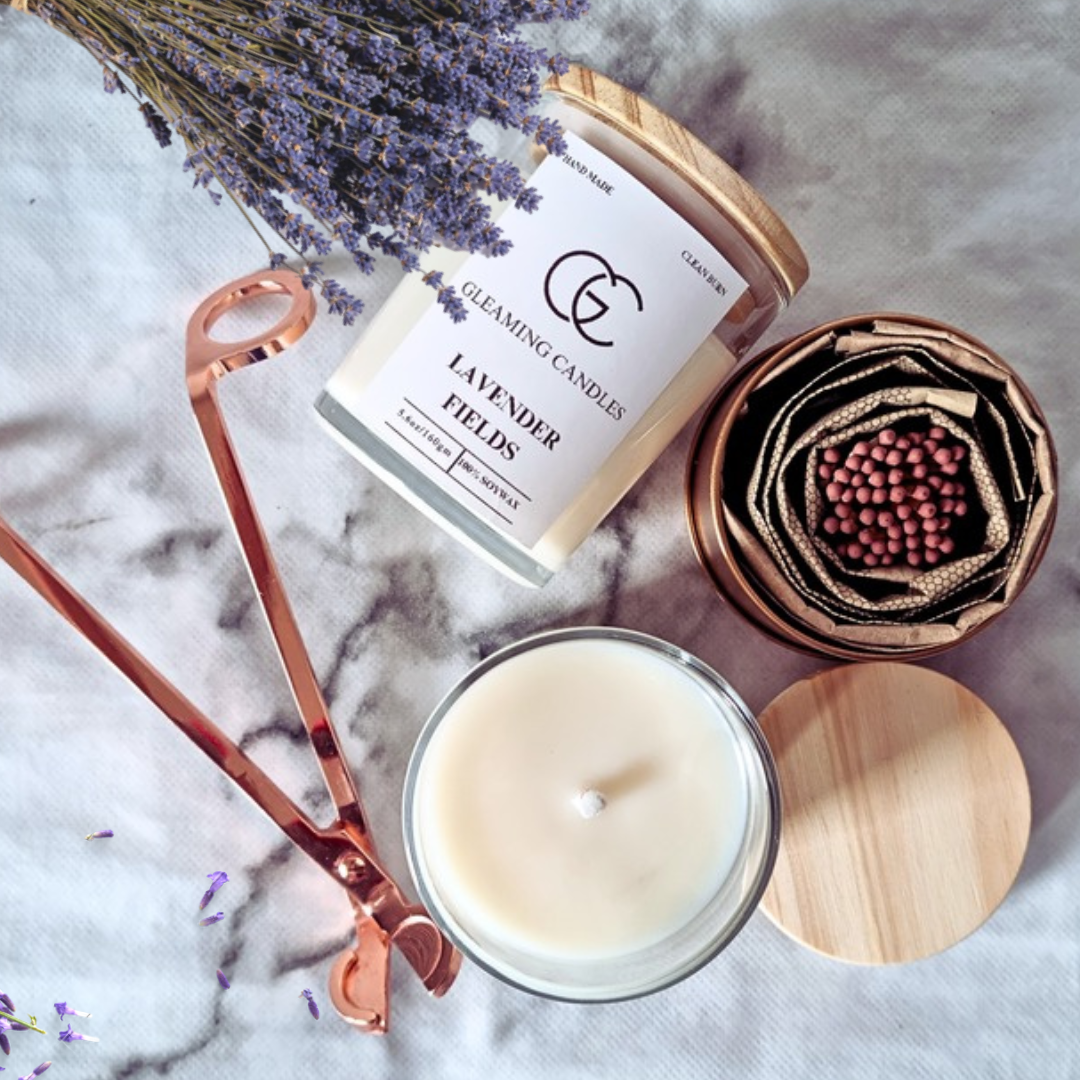 Lavender Scented Candle (Jar)
