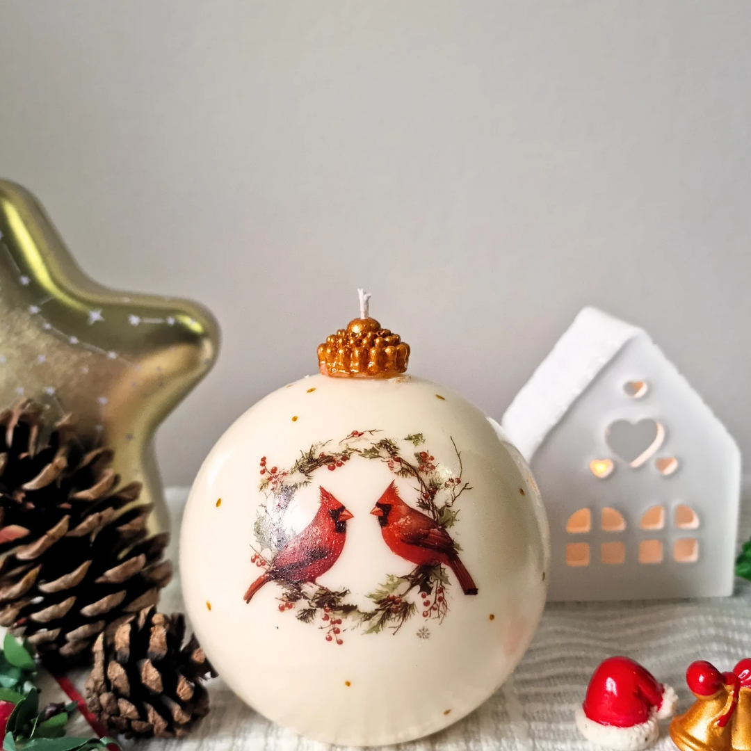 Merry Bauble Candle