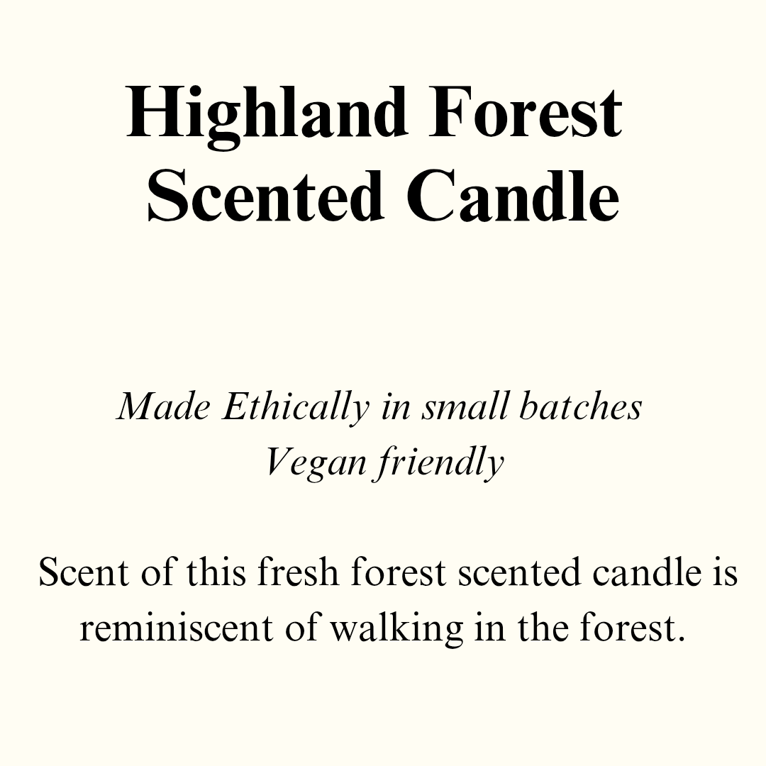 Highland Forest Scented Candle