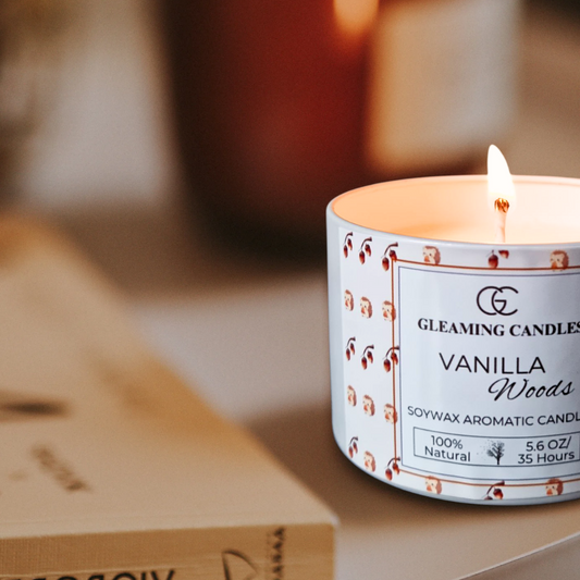 Vanilla Woods Scented Candle