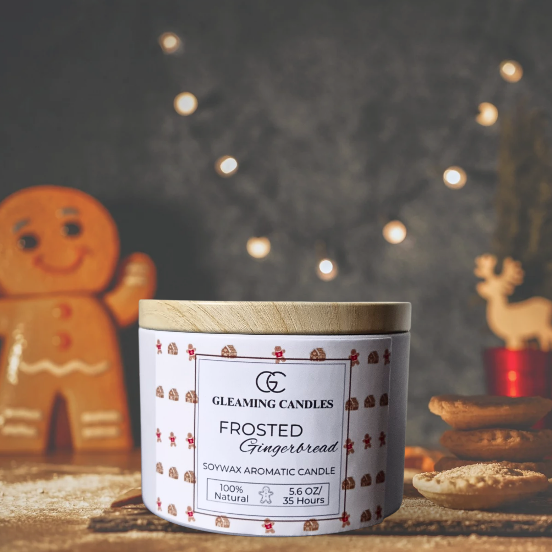 Frosted Gingerbread Scented Candle