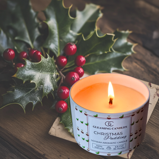 Christmas Pudding Scented Candle