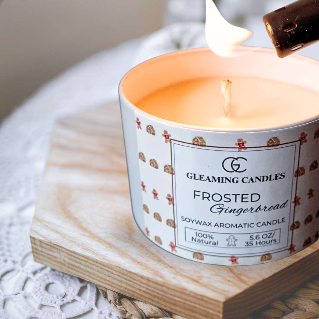 Frosted Gingerbread Scented Candle